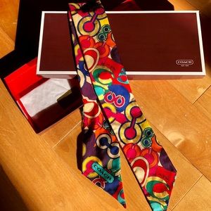 Coach Bag Scarf